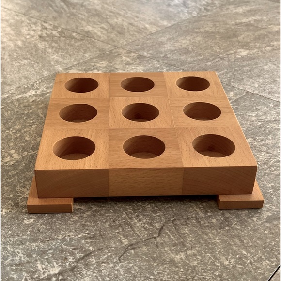 Target Michael Graves Tea Light Candle Holder Wood Holder, Rare Collectible - Picture 5 of 13